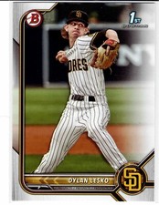 Dylan Lesko San Diego Padres 2022 Bowman Draft 1st Bowman