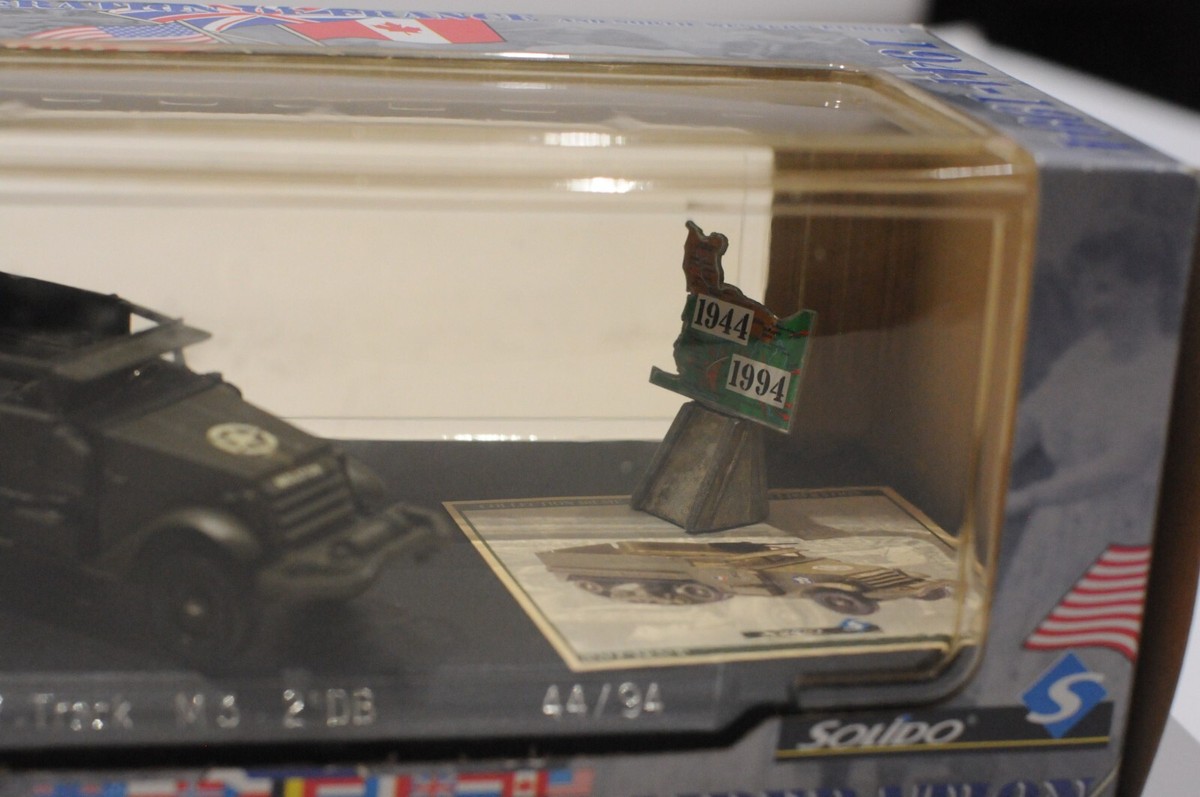 Solido - Us Wwii M3 Half-track Truck - Anniversaire De La Liberation