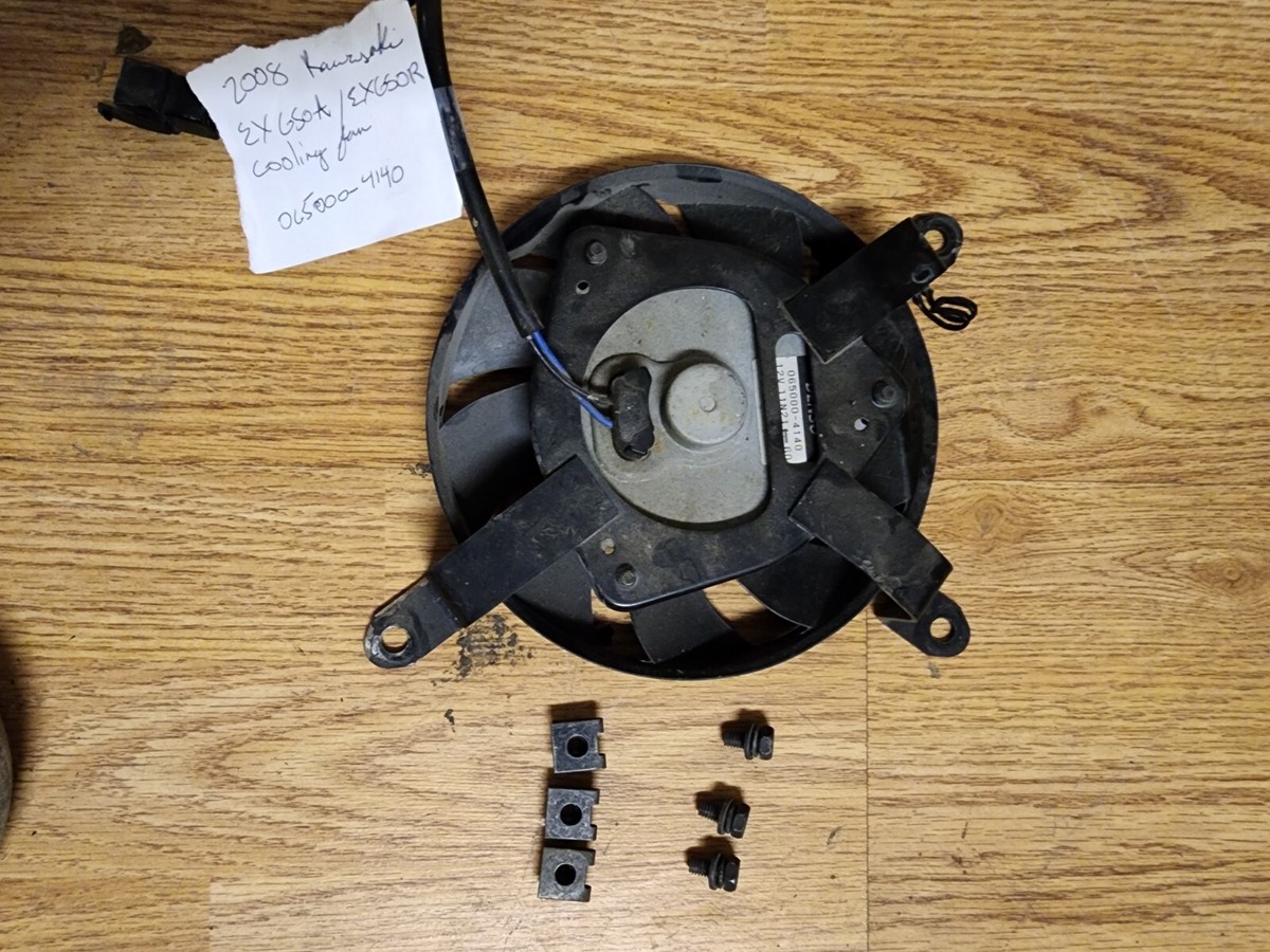 2013 Kawasaki ninja ex650x radiator fan 065000-4140 | eBay