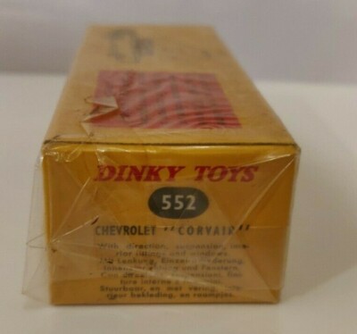 Dinky Toys 1:43 - Voiture miniature - 552 Chevrolet Corvair - En boîte