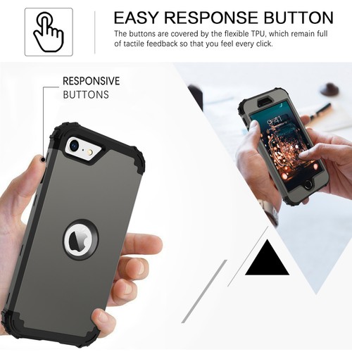 Für iPhone SE 2020 2022 2. 3. Generation Stoßfest Robust Hard Case Hülle - Bild 68 von 330