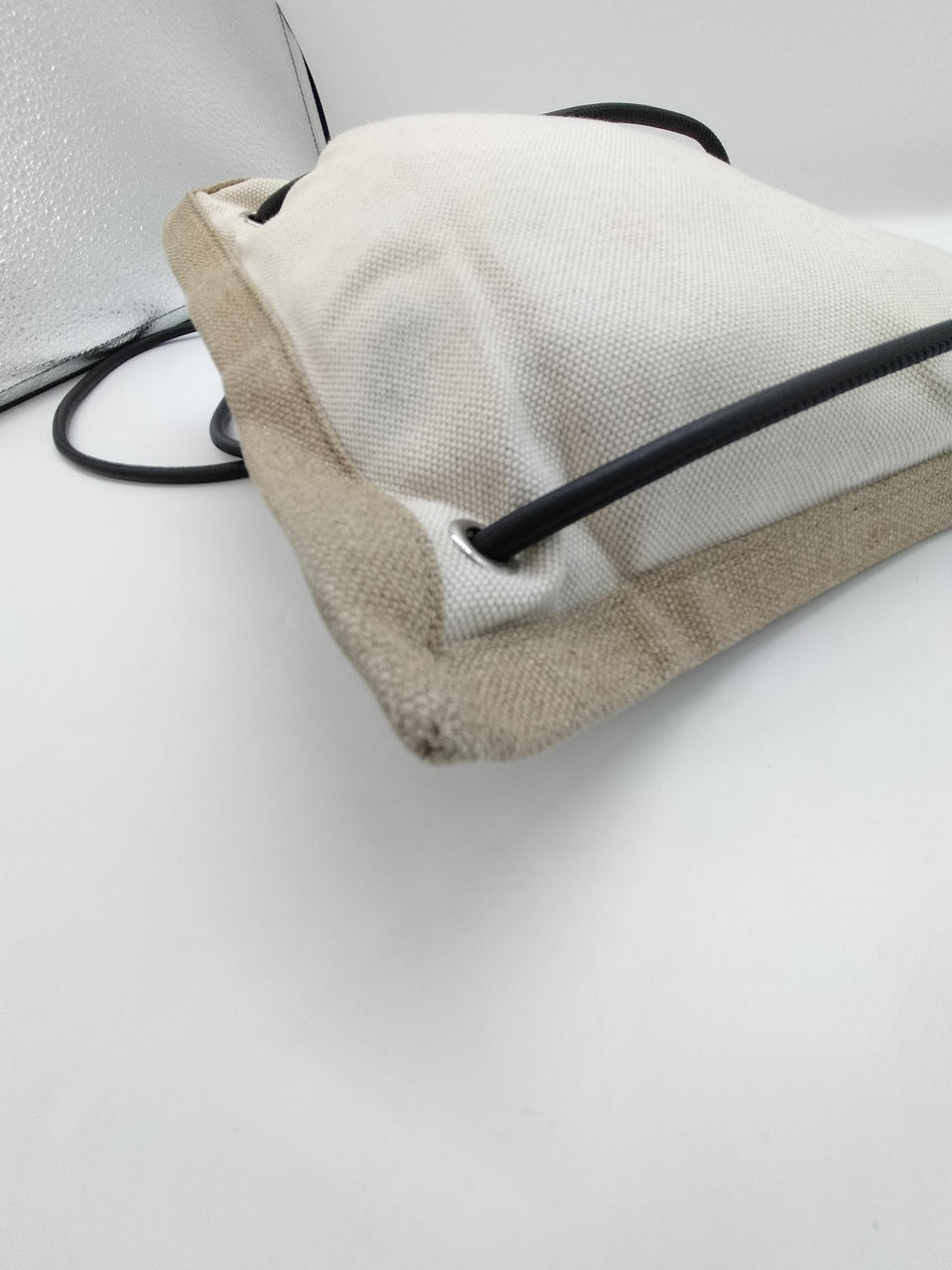 Borsa a tracolla SAINT LAURENT PARIS in tela tracolla strappata usata così com'è vedi foto