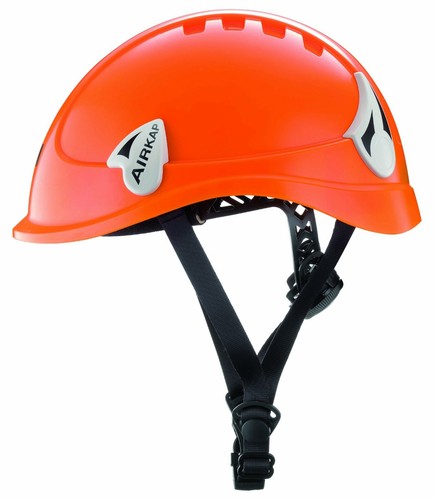 CASCO PONTEGGIO AIRKAP ARANCIO Kapriol SICUREZZA MONTAGNA  - Foto 1 di 1