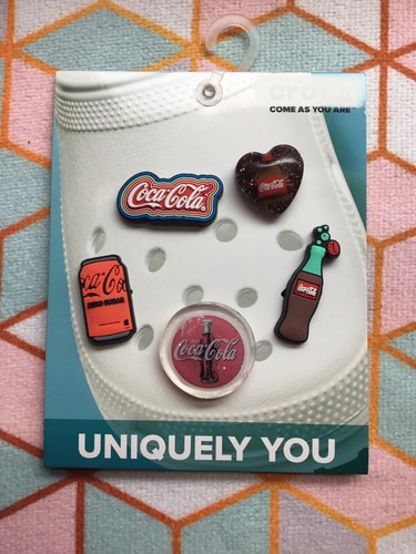 Crocs Handmade jibbitz 5pc Coca-Cola Diet Coke addict Till Death Shoe charms Set - Picture 21 of 28