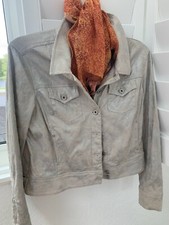 Reba McEntire Country Cream/Silver Color Woman’s Size XL Made in USA Jacket