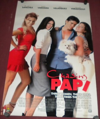 Chasing Papi Movie Poster 22 x 34 S/S Velasquez  Sofia Vergara   Roselyn Sanchez