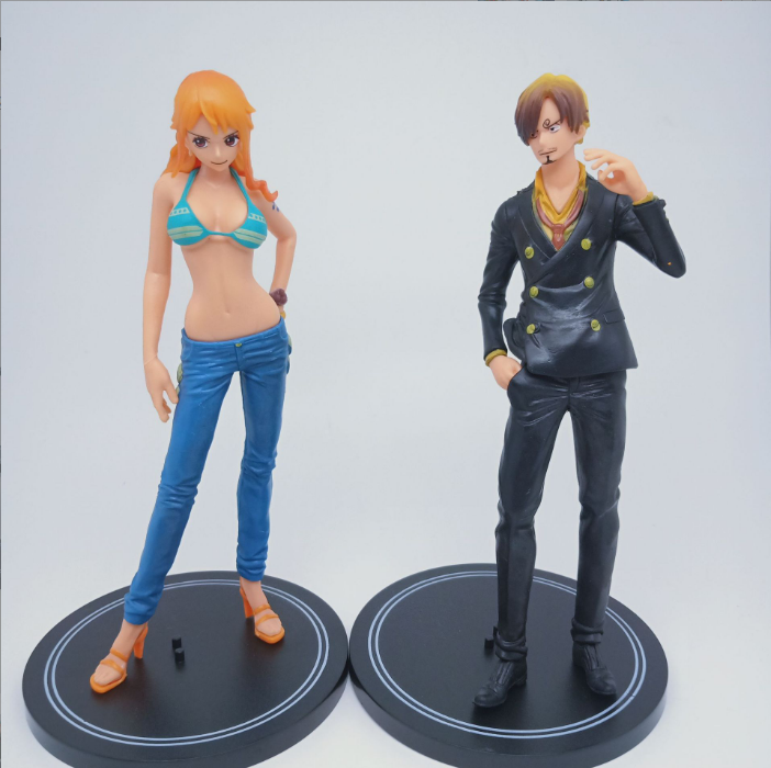 Strawhat Crew Sailing Again One Piece Collection 6PCS/Set Action