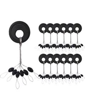 Bobber Stops Rubber Bobber Stoppers for Fishing Line 600pcs Weight Stoppers F...