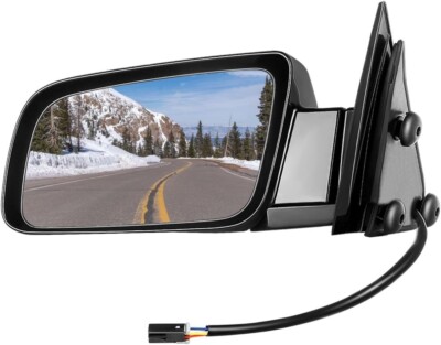 A-Premium Side Mirror Drivers Side for 1997 Chevrolet C2500 Check Desc. for Fit