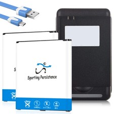 Large Capacity 2x 4600mAh Grade A Battery Charger for Samsung Galaxy On5 S550TL