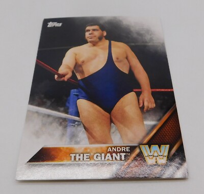 Andre The Giant WWE Pro Wrestling Trading Card Promo WWF Legends