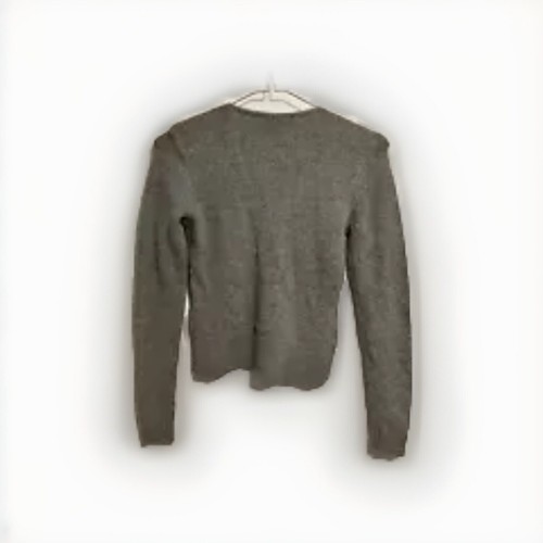BCBG Maxazria Sweater Grey V Neck XS New W Tags $158 , See Description - Picture 8 of 12