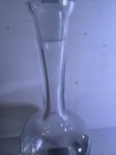 VTG Hand Blown Etched Floral Crystal Wine Decanter Stopper Toscany Poland 16.5”H — photo 3