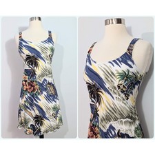 Hilo Hattie Hawaiian Original Tropical Slip Dress