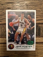 1999-00 Fleer Focus Masterpiece Mania #108 Jeff Foster /300 Green Pacers RARE