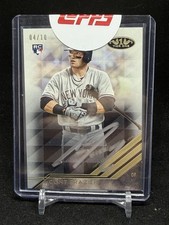 2018 Topps Tier One Break Out Silver Ink 4/10 Clint Frazier #BA-CFR Auto YANKEES