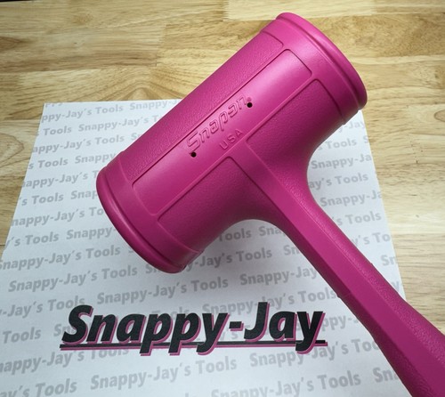 Snap-on Tools USA NEW ELECTRIC PINK 56 oz / 1550g Dead Blow Hammer HBFE56 - Picture 6 of 6