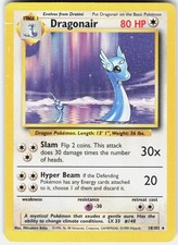 Pokemon Dragonair 18/102 Rare Base Set Unlimited Pokemon Lightly Played on eBay