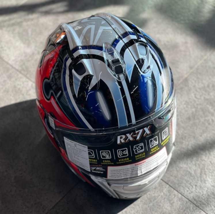 Arai Japan RX-7X Nakano Shuriken Limited Edition full face RX-7V EVO Corsair-X