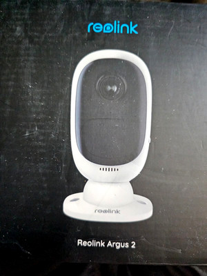 REOLINK Argus 2 Wire-Free Battery Security Camera w/ Mounts Original Box