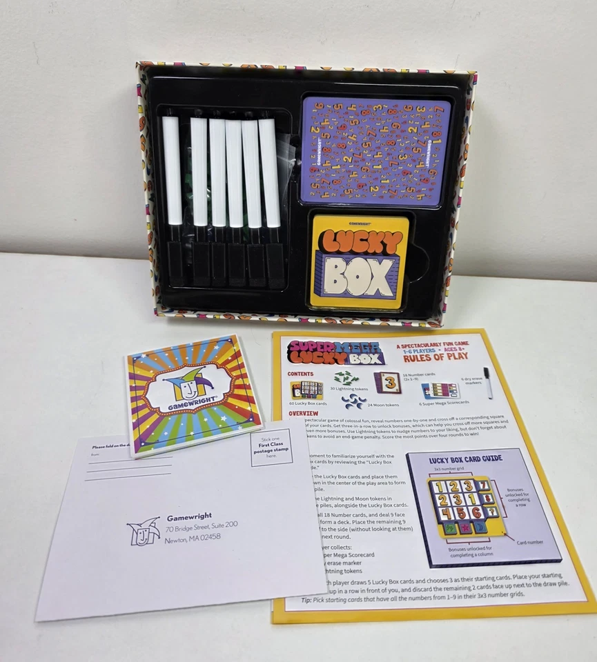Super Mega Lucky Box (2021) Board Game Gamewright | Complete! - Image 3 of 3