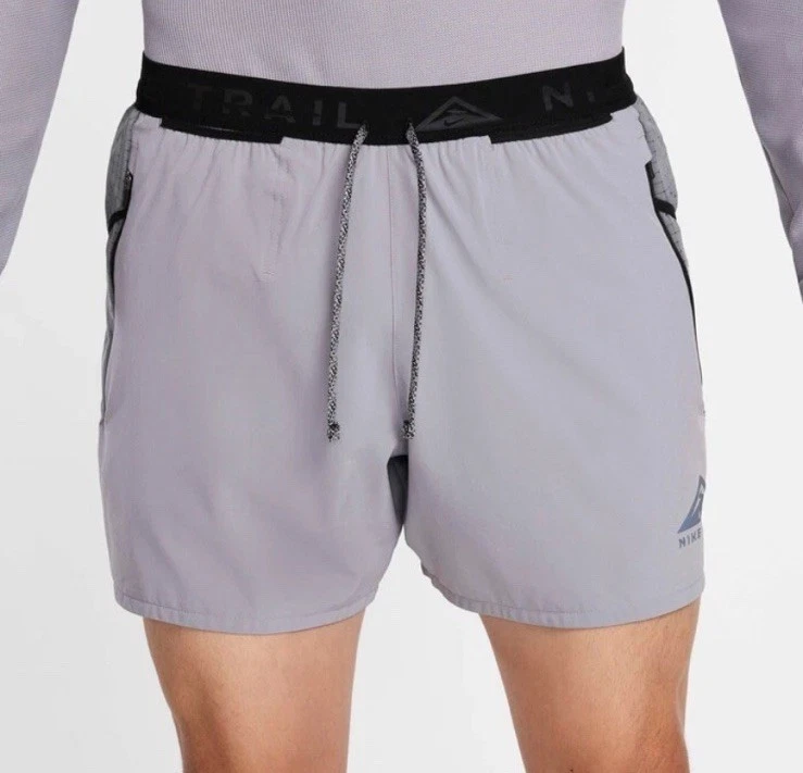NIKE TRAIL SECOND SUNRISE DRI FIT 5" BRIEF LINED RUNNING SHORTS DV9311-078, XL