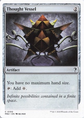 Thought Vessel (White Border) 100 MB2 Mystery Booster 2 C Regular