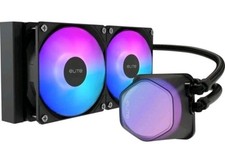 Cooler Master Elite Liquid 240 CPU AIO Cooler - 240mm Radiator 2x ARGB PWM Fans