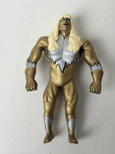 Vintage 1996 WWF WWE Titan Sports Bendems Gold Dus...