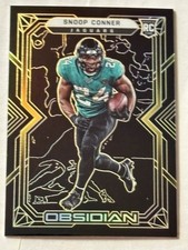2022 Obsidian Snoop Conner Electric Etch Yellow Variant 145 Rookie Card RC #5/25