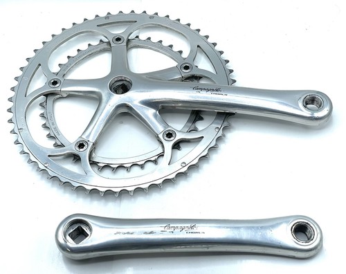 Campagnolo Chorus Crankset 175mm With 53/39 Rings Vintage Campy