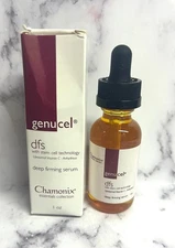 Chamonix Genucel DFS DEEP FIRMING SERUM  / Stem Cell Technology  - .5oz WITH BOX