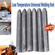 Low Temperature Welding Rods Aluminum Magic Flux Cored Brazing Wire 6pcs US