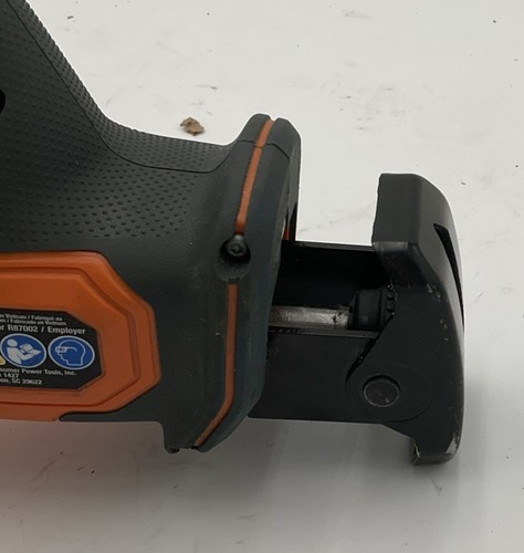 FOR PARTS RIDGID R8648 18V SubCompact Brushless Reciprocating Saw - Picture 6 of 6