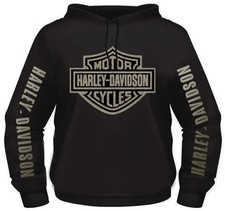 Harley-Davidson Mens Bar  Shield Dealer Unisex Hoodie