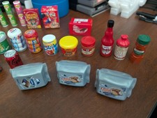 ZURU Mini Brands Shopkins Real Littles Mixed Lot 35 Food Household Minis