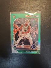 Grant Williams 2019-20 NBA Hoops Premium Stock Green Prizm Rookie Card Boston
