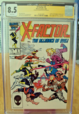 X-Factor #6 CGC SS 8.5 Signed by Stan Lee 1st Appearance of Apocalypse X-Men Hot