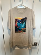Max90 Light Bone Graphic T Shirt NWOT-196- Large Loose Fit -NIKE Sportswear