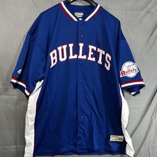 Vintage Baltimore Bullets NBA Jersey Majestic Hardwood Classics XL USA Made