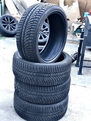 ✅4x 245/40R20 M+S Winterreifen KUMHO 6mm! 2023❄️ Schnee Symbol Und Felgenschutz - Bild 1 von 4