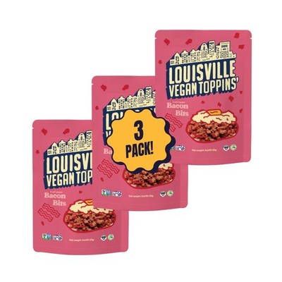 Louisville Vegan Jerky   Toppins  Bacon Bits, Vegetarian and Vegan Meat  NonG...