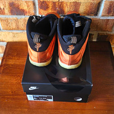 Nike Little Posite One GS Copper/Black Foamposite Sneakers Kids US 5 644791-605