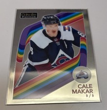 2023-24 O-Pee-Chee Platinum - Retro Cale Makar #R-14 Rainbow