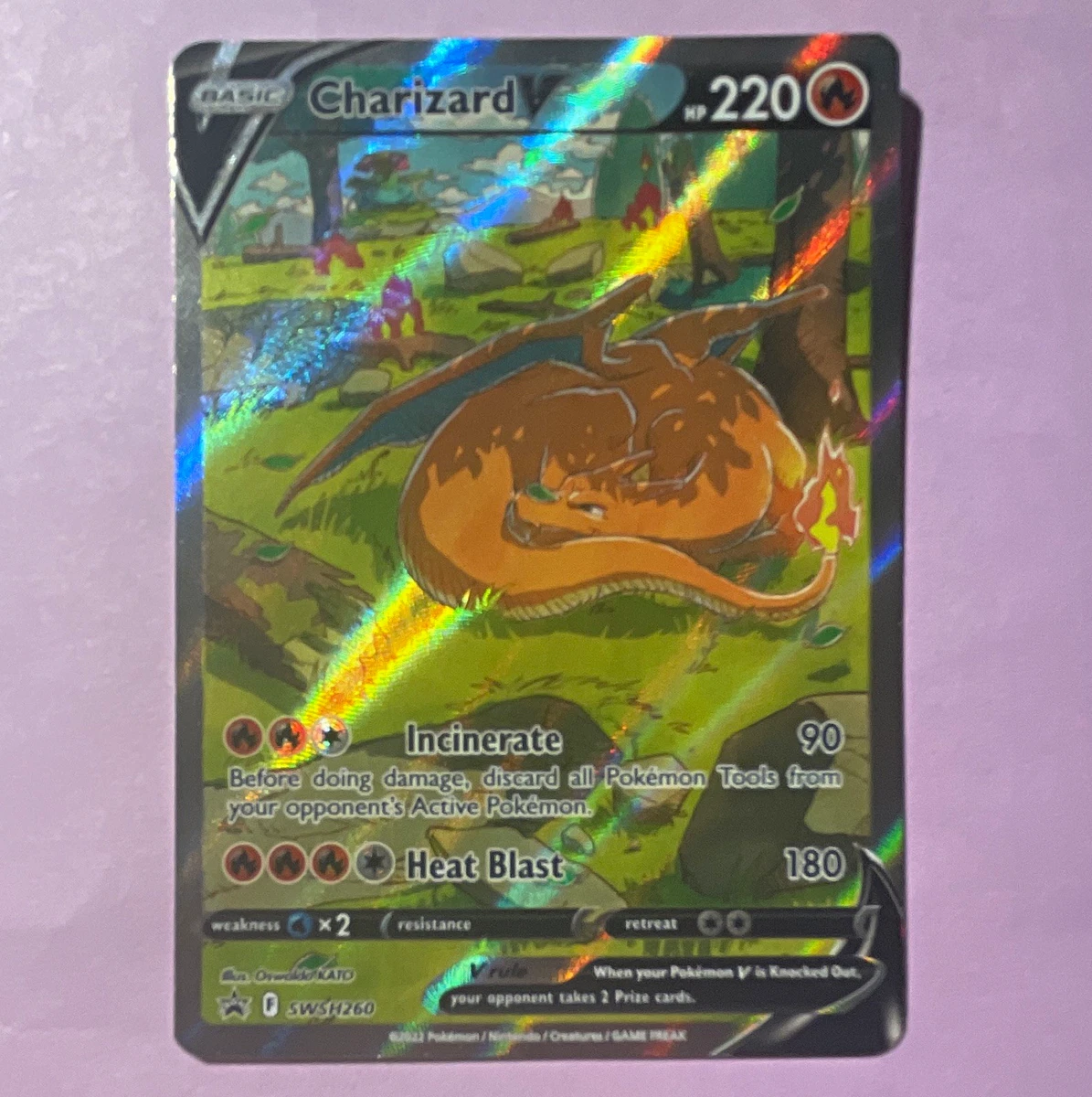 W*h様 PSA9 リザードンV SWSH260 英語版 UPC プロモカード 25+ Charizard V SWSH260 SWSH: Sword & Shield Promo Cards for sale