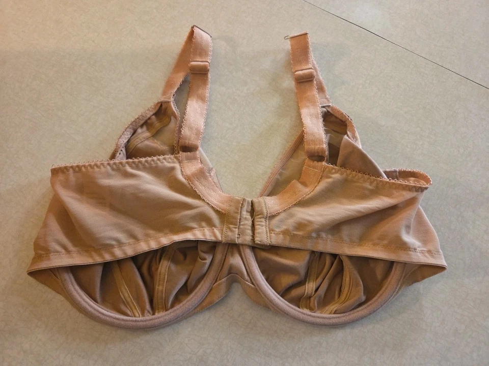 Elomi Bra 42FF Beige Unlined Full Coverage Underwire - Image 2 of 4
