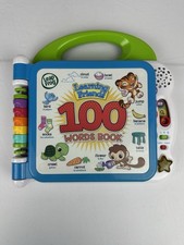 LeapFrog Learning Friends 100 Words Book, Spanish  English - Tested  Working