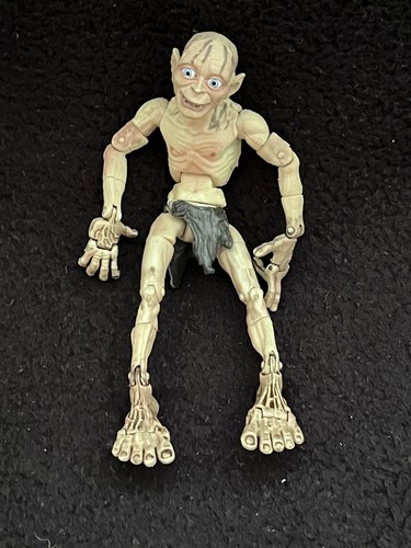 2001-03 Lord Of The Rings Frodo On Arwen’s Horse & Gollum Action Figures - Picture 9 of 14