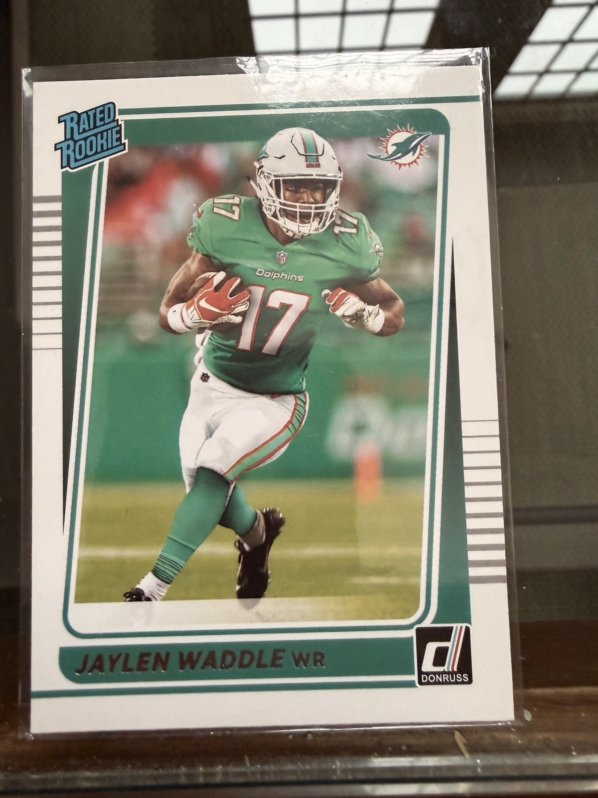 2021 Panini Donruss - Rated Rookie Jaylen Waddle #263 (RC)