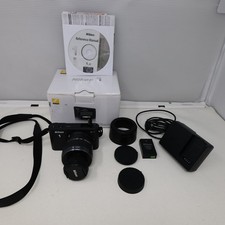 Nikon 1 J1 10MP Camera 30-110mm Boxed Faulty Low Light Sensor Issue